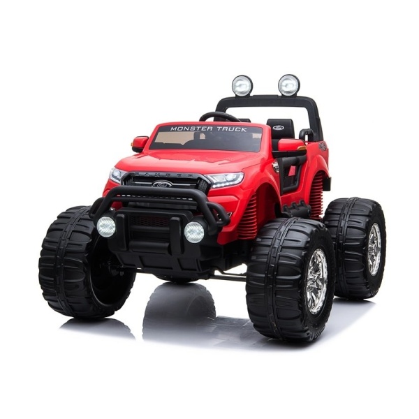  Elektrické autíčko Ford Ranger Monster 4x4 LCD MP4 červené