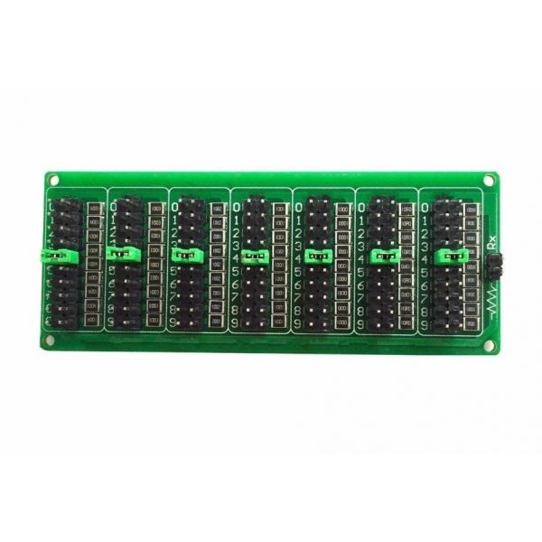 Programovatelná rezistorová deska 1R - 9999999R Step 1R 1% 1/2 Watt