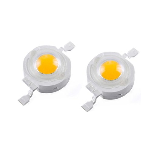 SMD LED dioda 1W - Teplá bílá