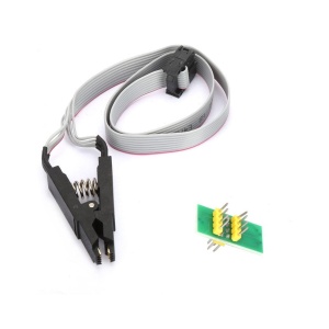 Adaptér s klipem pro socket s pájecími pady - SOIC8