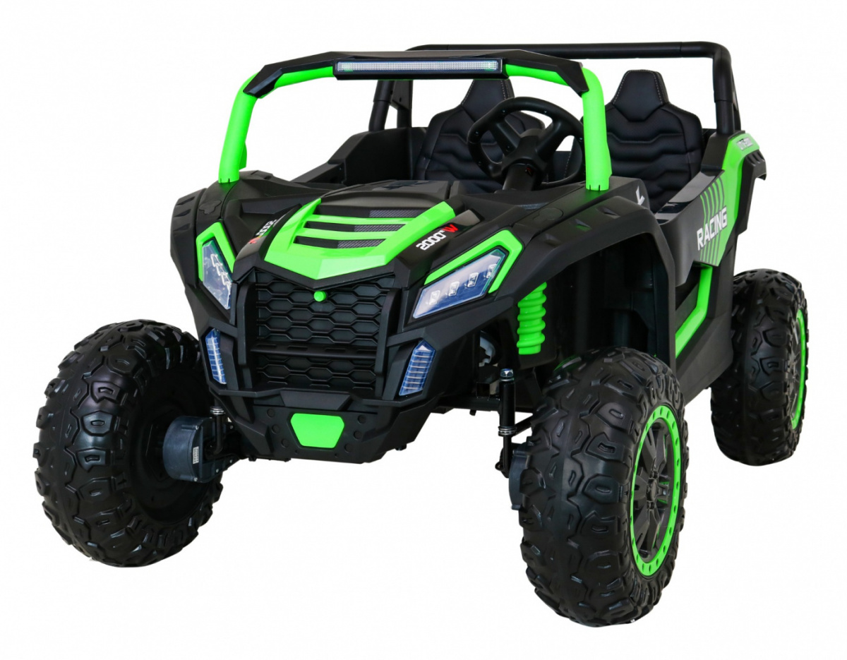 Elektrické autíčko Buggy UTV 24V 4x200W zelené