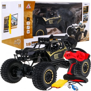 Terénní autíčko na dálkové ovládání Crawler 1:8 kovové RC