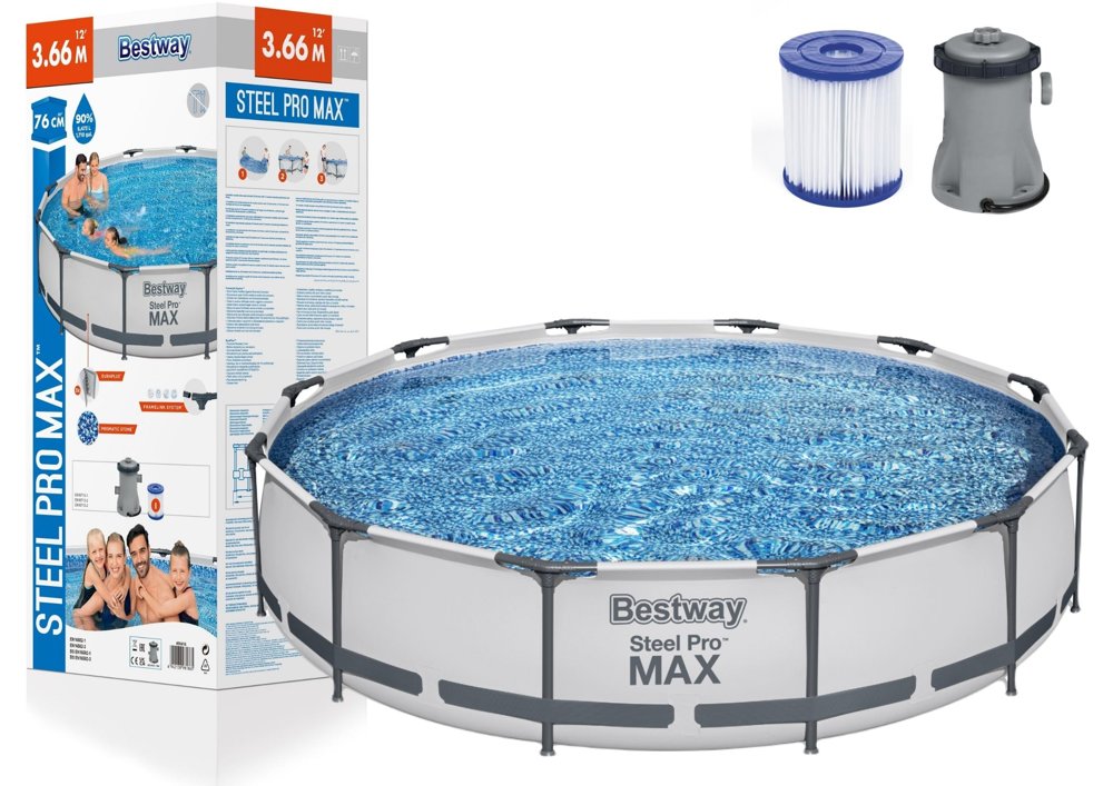 Bestway Bazén Bestway Steel Pro 366x76 cm