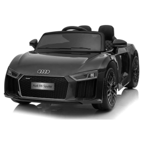 Dětské elektrické autíčko Audi R8 Spyder černé Rozbaleno