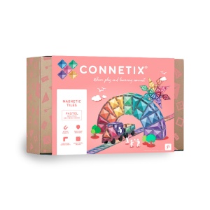Connetix Connetix Tiles - Magnetická Stavebnice Pastelová XXL 202 ks