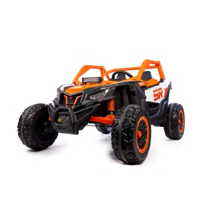  Mamido Elektrické autíčko Buggy Bumper 66 oranžové | 24V | 4x200W | EVA | LED | 2