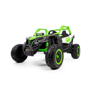  Mamido Elektrické autíčko Buggy Bumper 66 zelené | 24V | 4x200W | EVA | LED | 2