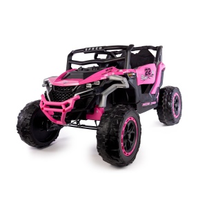 Mamido Elektrické autíčko Buggy Racing Speed 22 růžové  | 4x4 | 12V10Ah | 180W | EVA | LED | 2