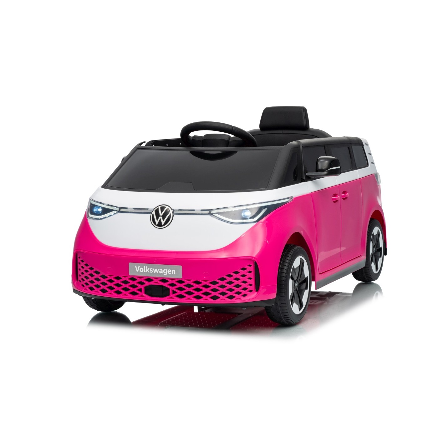 Elektrické autíčko Volkswagen ID BUZZ růžové