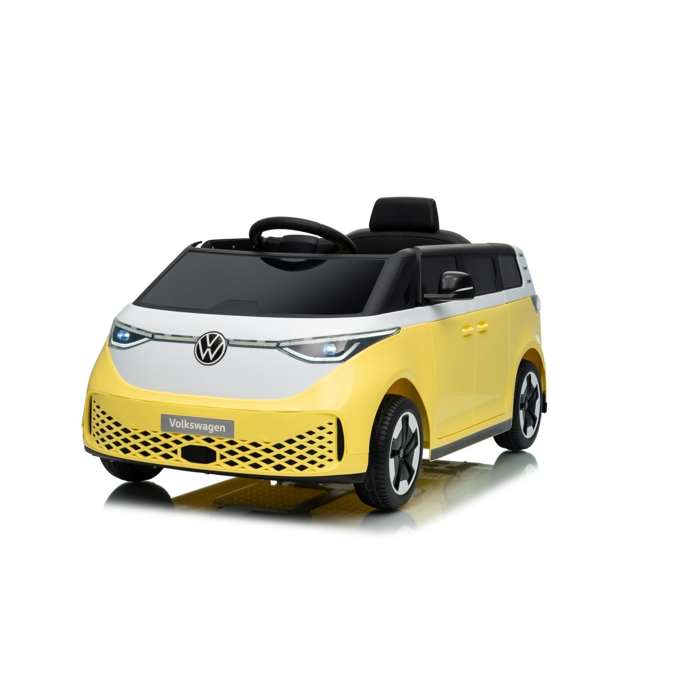Elektrické autíčko Volkswagen ID BUZZ žluté