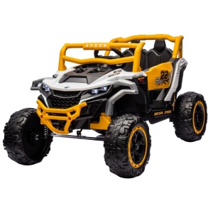  Elektrické autíčko Buggy M1 4x4 žluto-bílé