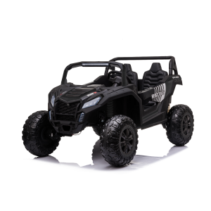 Mamido Elektrické autíčko Buggy UTV 24V 4x200W černé POŠKOZENÝ OBAL