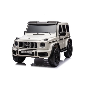  Mamido Elektrické autíčko Mercedes G63 AMG 2x24V 4x200W XXL bílé