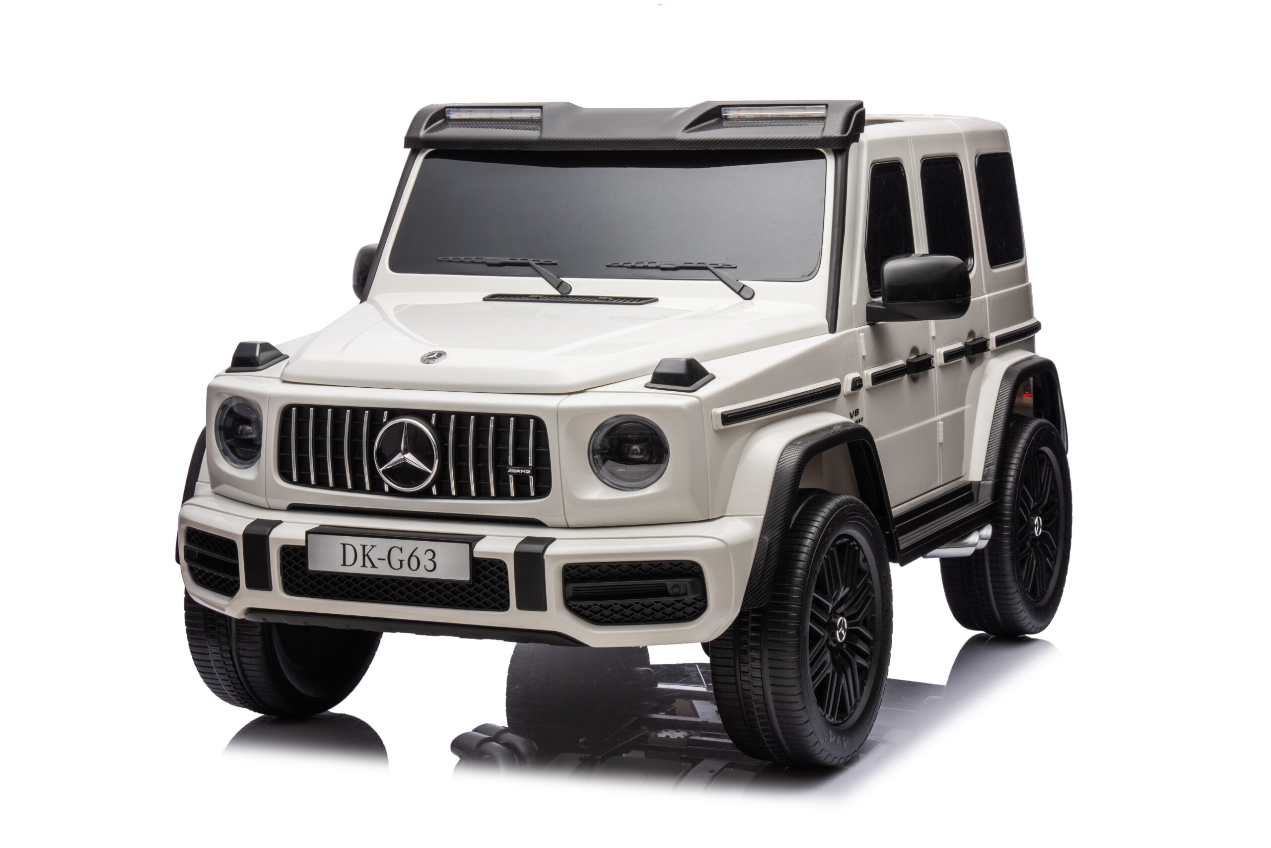  Mamido Elektrické autíčko Mercedes G63 AMG 2x24V 4x200W XXL bílé