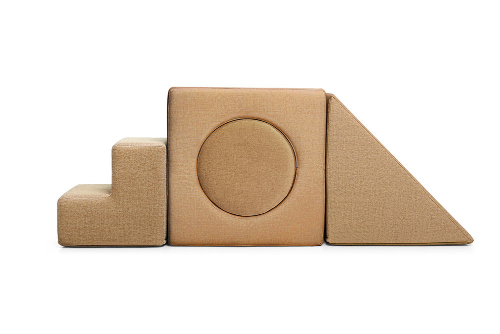 SHAPPY Dětský rozkládací pěnový set SHAPPY PLAY Barva: Camel