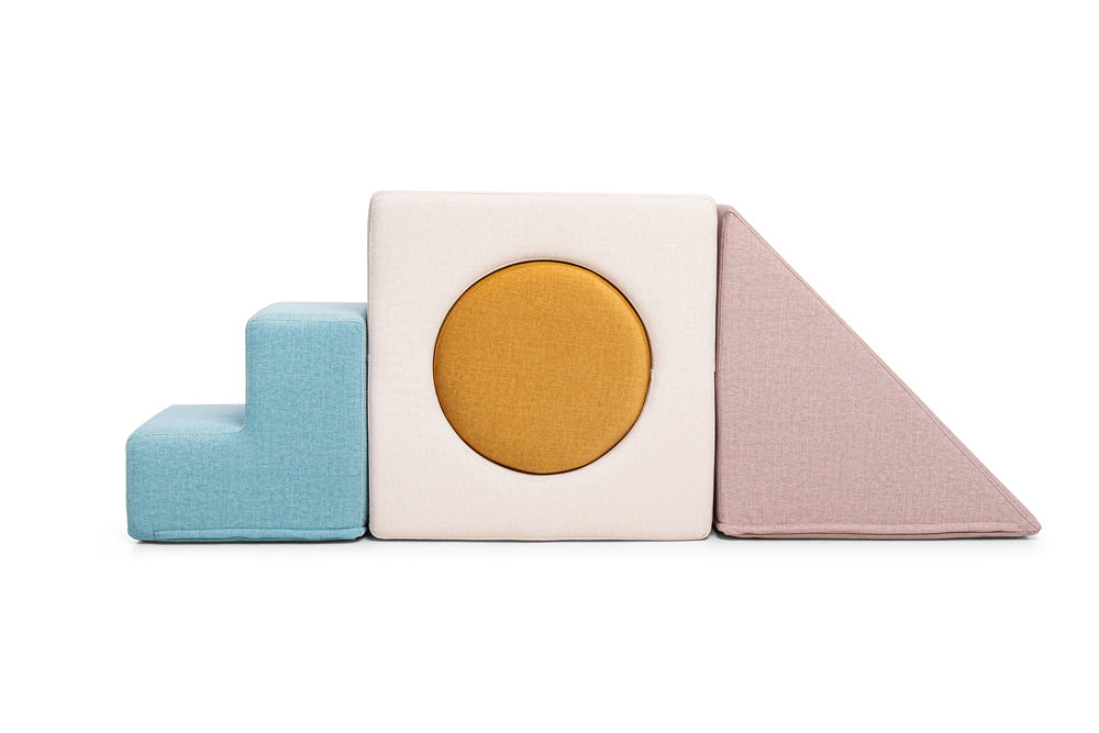 SHAPPY Dětský rozkládací pěnový set SHAPPY PLAY Barva: Rainbow