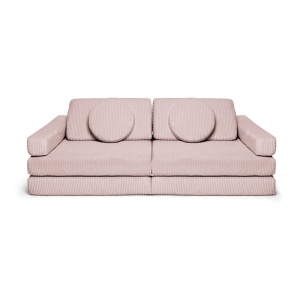 SHAPPY Dětská rozkládací pěnová pohovka SHAPPY PLAY premium manšestr Barva: Candy