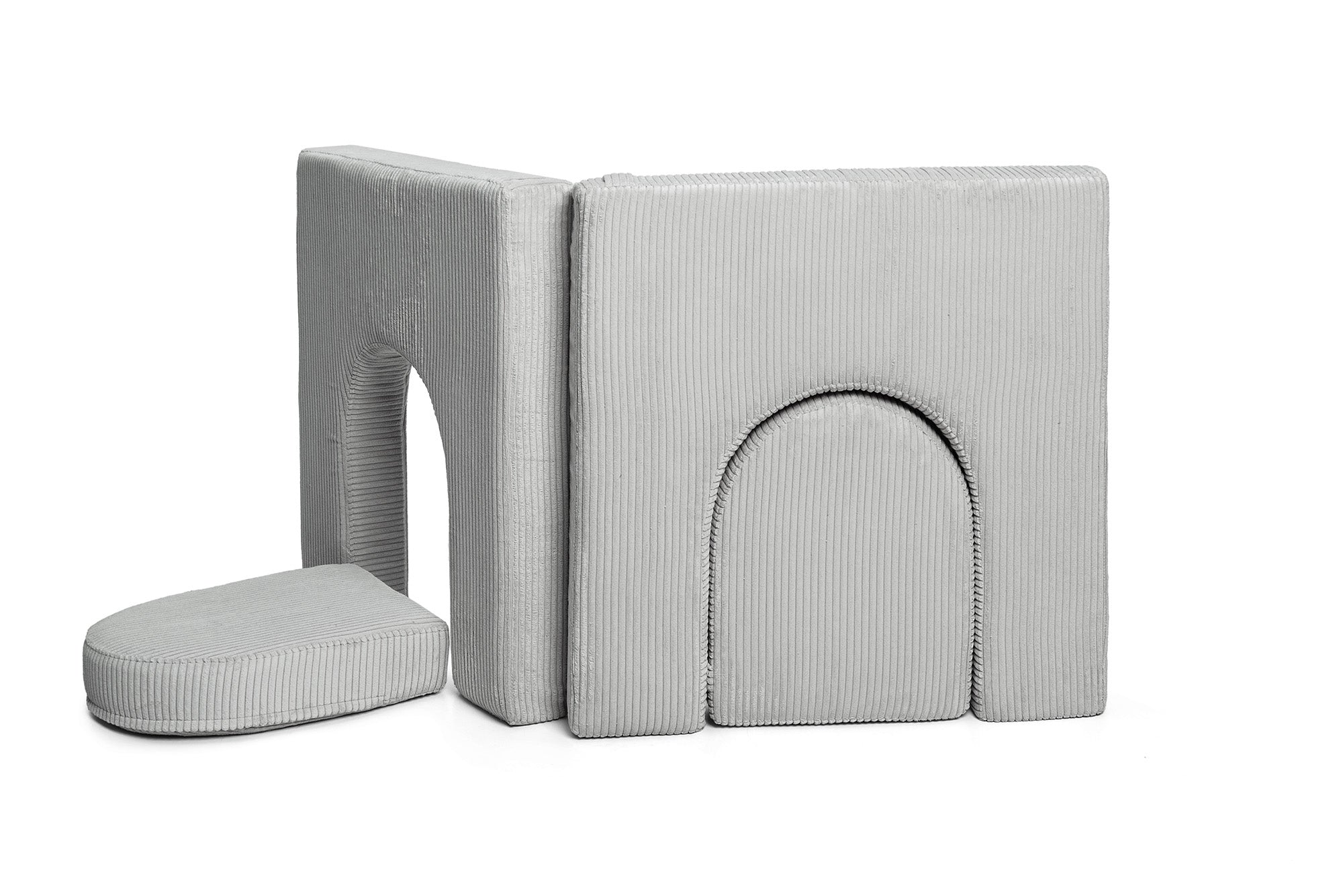 SHAPPY Dětské pěnové oblouky k sestavě SHAPPY ORIGINAL manšestr Barva: Pebble