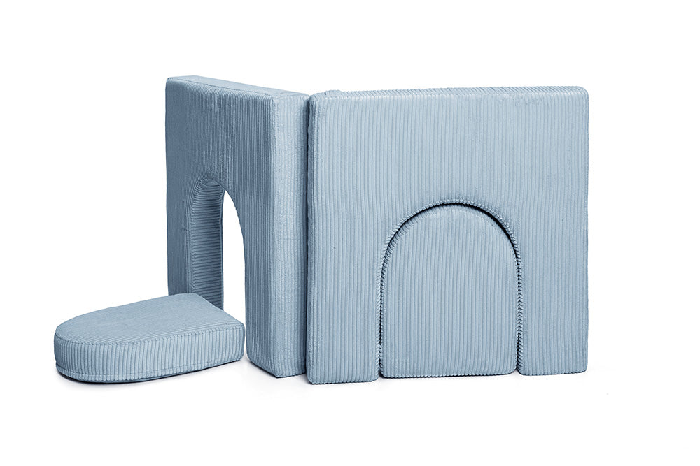 SHAPPY Dětské pěnové oblouky k sestavě SHAPPY ORIGINAL manšestr Barva: Sky Sugar