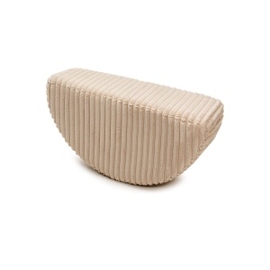 SHAPPY Dětský pěnový houpací taburet SHAPPY premium manšestr WAFFLE Barva: Brown Sugar