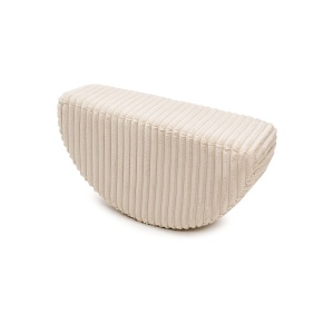 SHAPPY Dětský pěnový houpací taburet SHAPPY premium manšestr WAFFLE Barva: Cream Beige