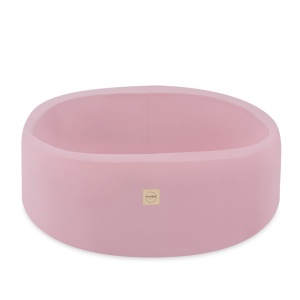 PLUSH NEST PLUSH NEST Suchý bazén kulatý Bavlna (kolekce Smart) růžový Ø 90 × 30 cm
