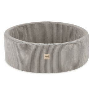 PLUSH NEST PLUSH NEST Suchý bazén kulatý Silný béžový manšestr Ø 90 × 30 cm