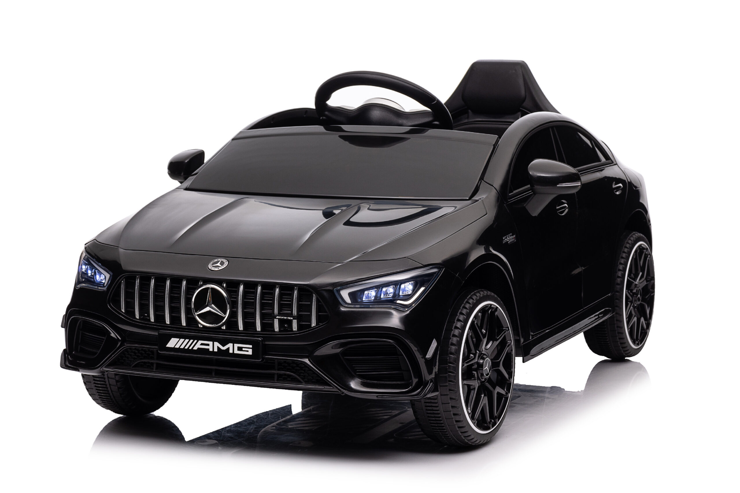 Mamido Elektrické autíčko Mercedes CLA 45S AMG 4x4 černé  Mamido Elektrické autíčko Mercedes CLA 45S AMG 4x4 černé