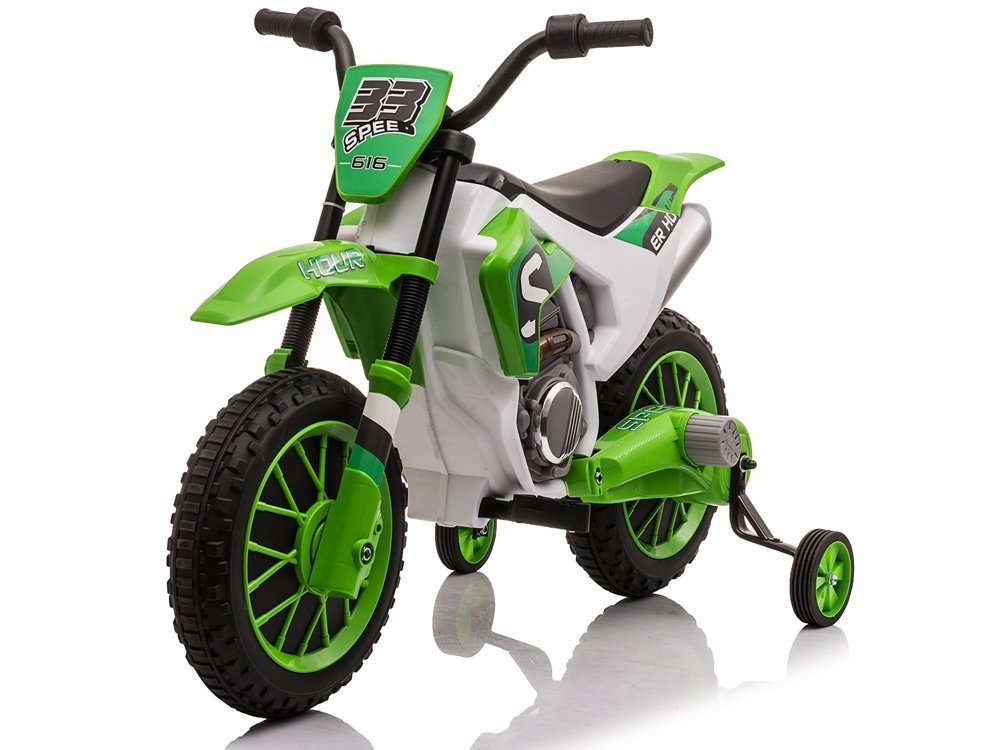 Mamido Dětská elektrická motorka XMX616 zelená | EVA kola | 12V 7Ah  Mamido Dětská elektrická motorka XMX616 zelená | EVA kola | 12V 7Ah