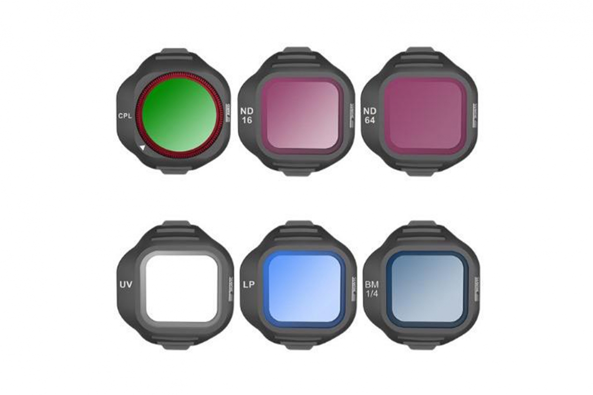Sada filtrů na dron DJI Mini 5 Pro (CPL/ND16/ND64/UV/Black Mist/NF) 1DJ8220