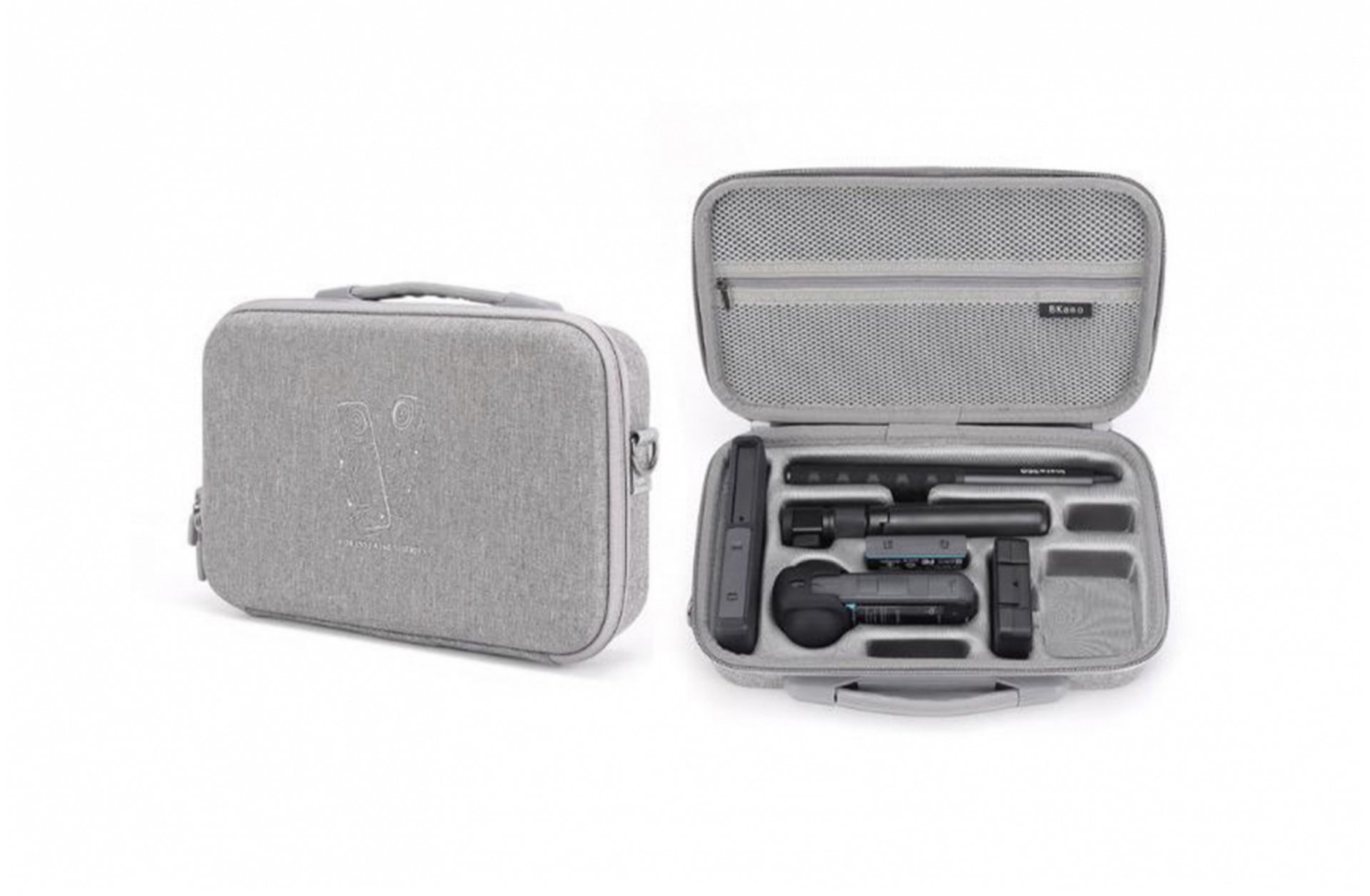 Šedé pouzdro na rameno pro akční kameru Insta360 X5 / X4 1INST906