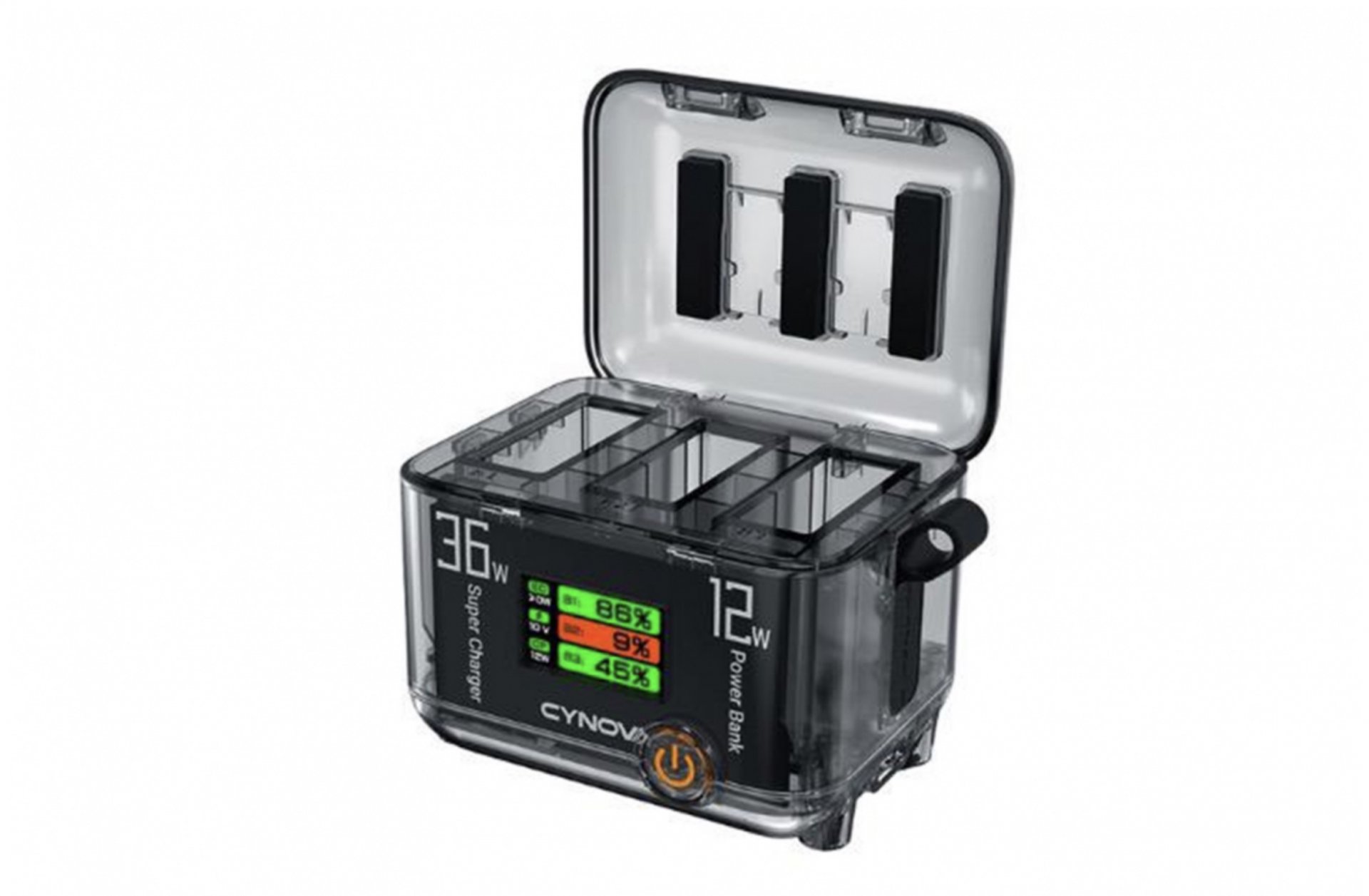 Rychloabíječka 3v1 s LCD displejem pro kameru DJI Action 5 Pro / DJ Osmo 360 1DJ8181 Rychloabíječka 3v1 s LCD displejem pro kameru DJI Action 5 Pro / DJ Osmo 360 1DJ8181