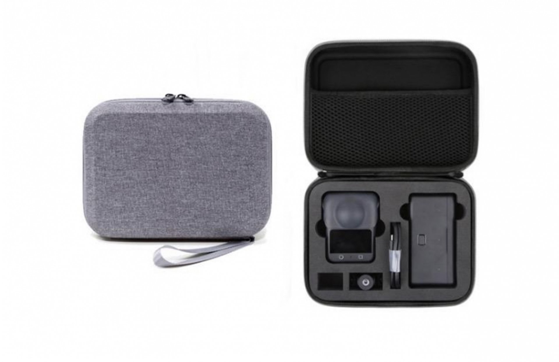 Šedé nylonové pouzdro pro kameru DJI Osmo 360 1DJ8174 Šedé nylonové pouzdro pro kameru DJI Osmo 360 1DJ8174