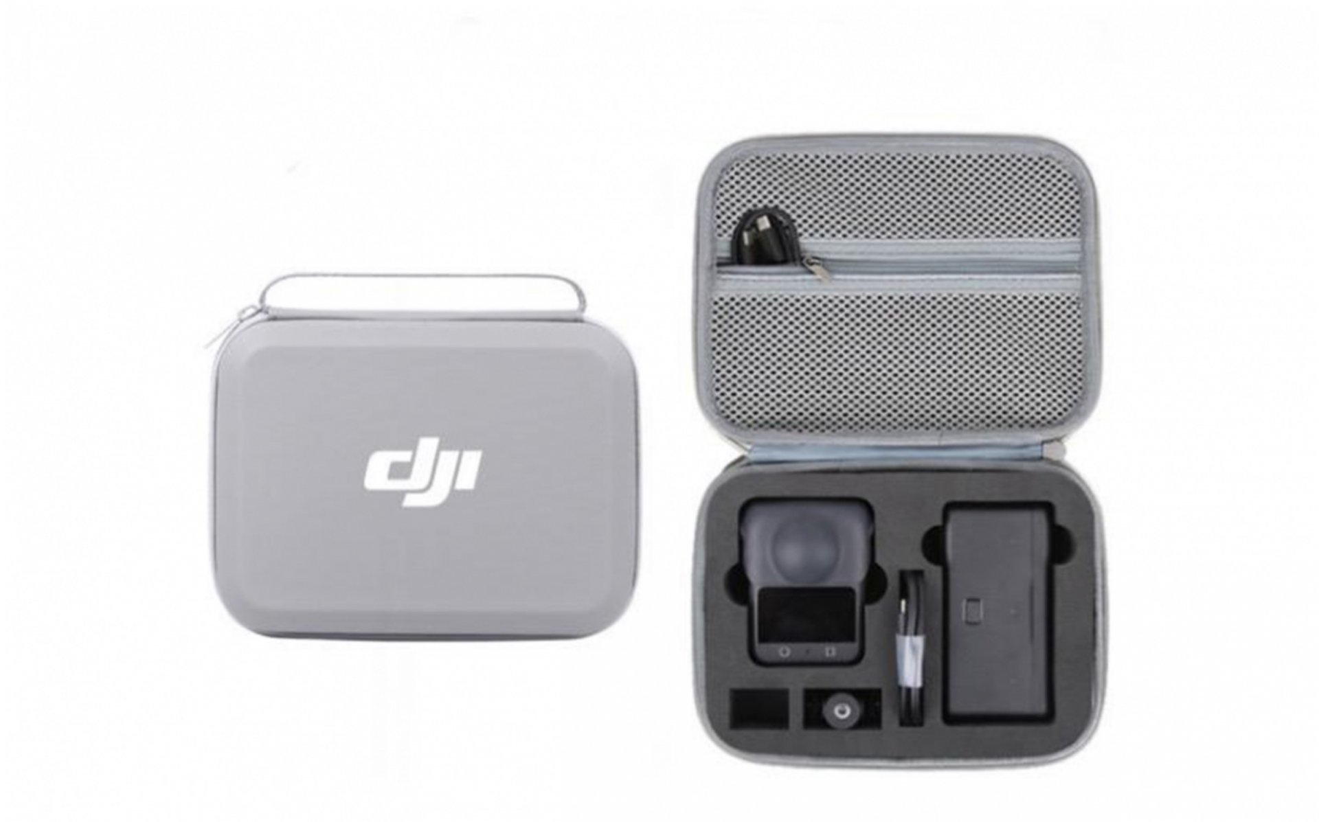 Šedé PU pouzdro pro kameru DJI Osmo 360 1DJ8177 Šedé PU pouzdro pro kameru DJI Osmo 360 1DJ8177