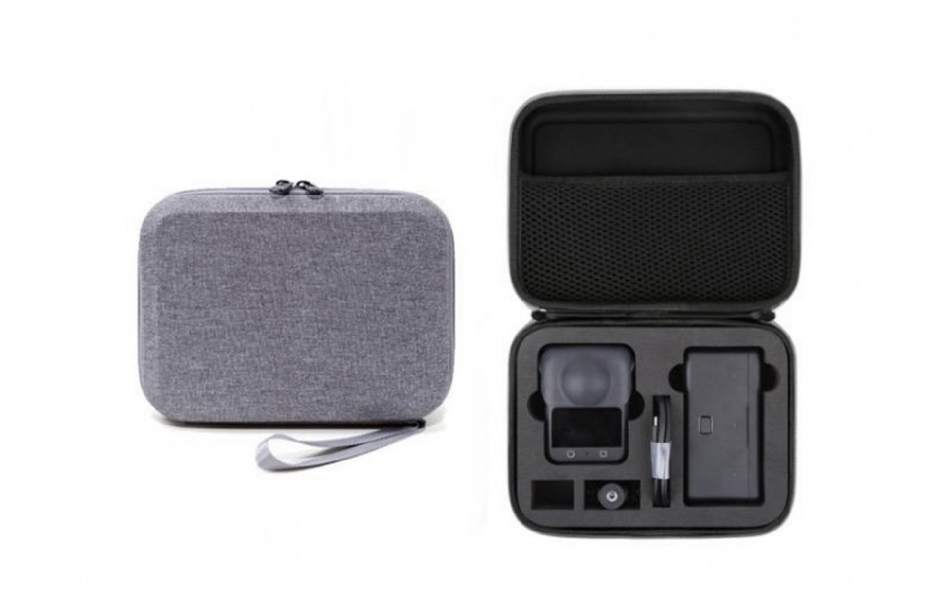 Šedé nylonové pouzdro pro DJI Osmo 360 1DJ8174 Šedé nylonové pouzdro pro DJI Osmo 360 1DJ8174