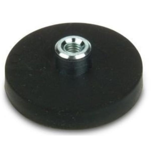 Pogumovaný magnetický úchyt s vnitřním závitem - 31 mm M4