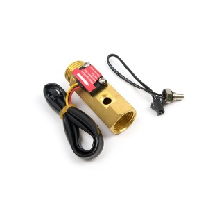 Mosazný průtokoměr s termistorem YF-B4 1/2" 1-25l/min 5-15V