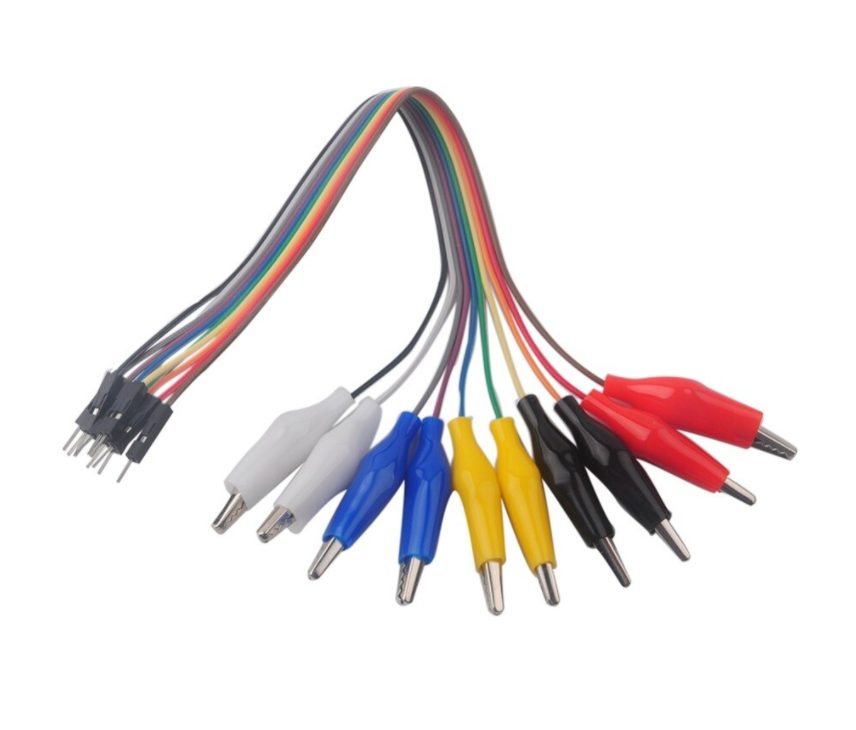 DuPont kabel M s krokosvorkami - Barevný