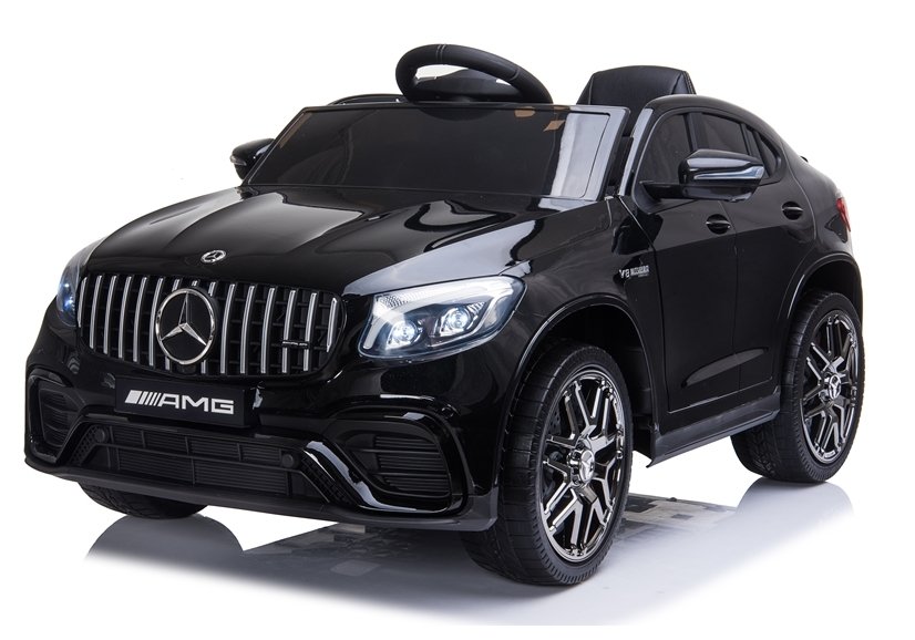Dětské elektrické autíčko Mercedes-Benz GLC 63S 4x4 lakované černé