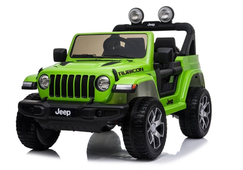 Elektrické autíčko Jeep Wrangler Rubicon 4x4 zelené