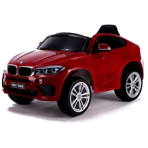 Elektrické autíčko BMW X6 M lakované červené