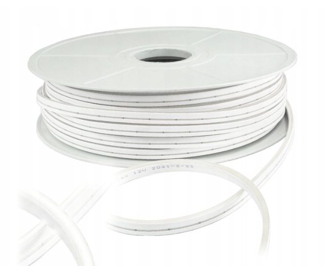 LED neonová trubice 12V SMD2835 - Studená bílá