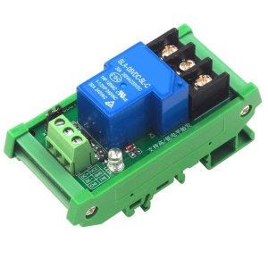 Modul relé 5V 30A High-Low - 1 kanál na DIN lištu