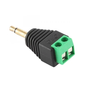 Adaptér jack 3.5 mm na svorkovnici 2 piny – Samec