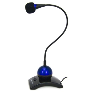 Stolní mikrofon s flexibilním ramenem