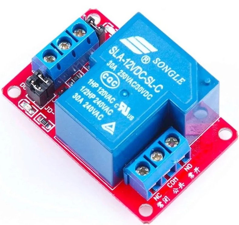 Silové relé 5V 30A – modul Songle SLA-05VDC-SL-C
