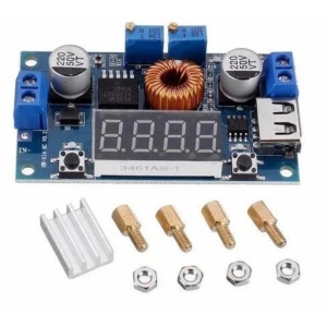 Step-down měnič XL4015 4–40V na 1.5–37V