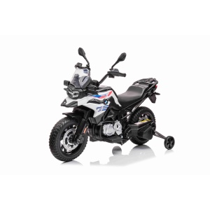 Dětská elektrická motorka BMW F850 GS bílá