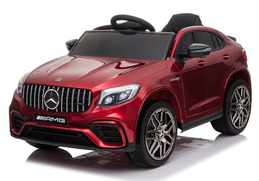 Elektrické autíčko Mercedes-Benz GLC 63S 4x4 lakované červené