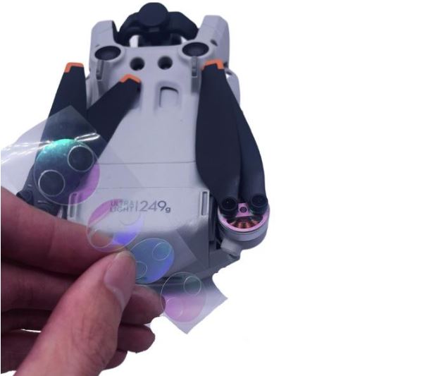 Transparentní chrániče motoru DJI Mini 2 / Mini 2 SE / Mini SE / Mini 3 / Mini 3 Pro / Mini 4 Pro 1DJ5264
